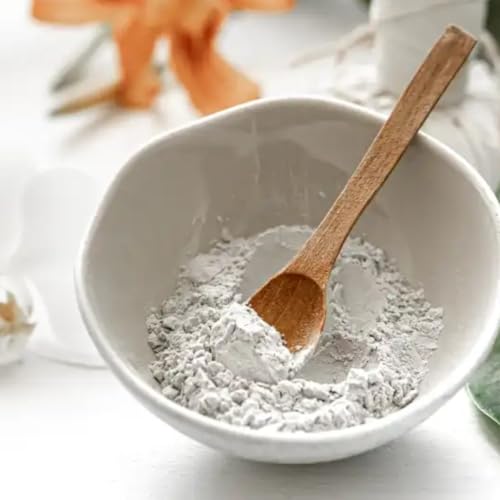 Argila Branca Clareadora 100% Natural 1kg - Linha Premium