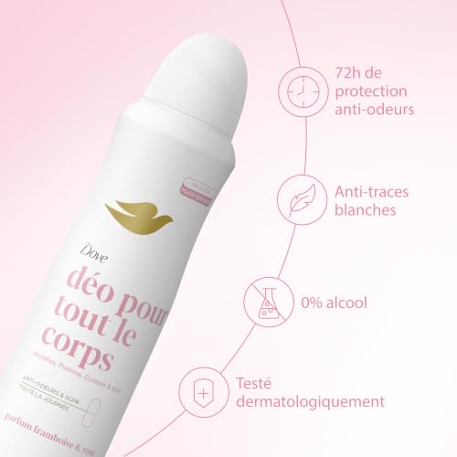 Spray Corps Protection Dove Le Flacon De 150ml - vue 10