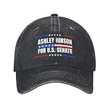 Ashley Hinson 2026 hat Hinson for Iowa Us Senator Cotton Cap Black