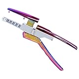 CCDUSE 6D Hair Extension Machine Human Hair No-Trace Hair Machine Connector Keratin Hair Professional Equipment for Salon Human Hair No-Trace Hair Extensions Tool (Color : Pink)