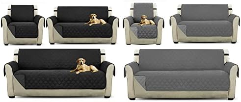 URPIZY Reversible Furniture Protector,Sofa Cover for Pets Nonslip Recliner Cover,1,2,3 Seater Armchair Cover Sofa Protector, Couch Protector for Dogs