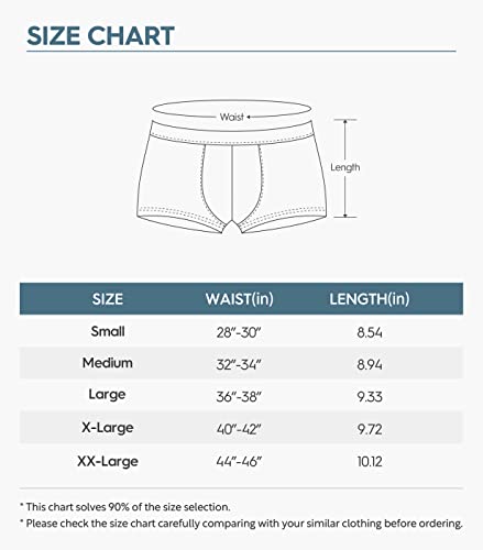 Image of DAVID ARCHY Men's Underwear Micro Modal Dual Pouch Trunks Support Ball Pouch Bulge Enhancing Boxer Briefs for Men 3 or 4 Pack