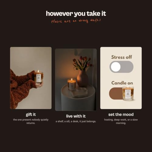 Image of RAD LVNG Cold Brew Coffee Grande | 350g Soy Wax Scented Candle | 45hr+ Burn | Gel Wax Cubes | Silicone Lid | Hand-Poured | Coffee, Cocoa, Vanilla | Gifting & Home Decor