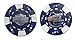 Harley-Davidson Wisconsin Harley-Davidson Poker Chip Blue & White CHIP