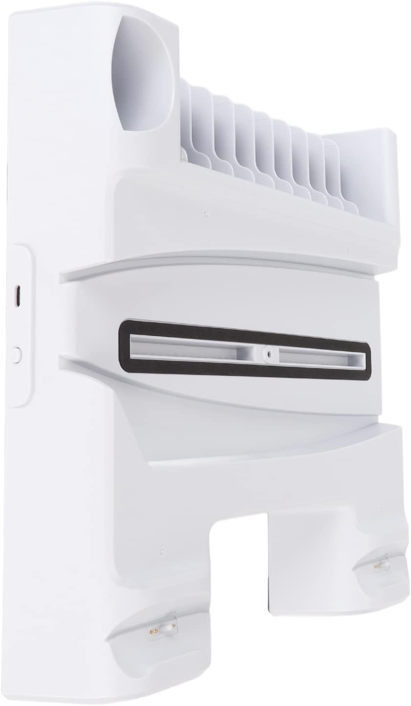 Console Cooling Station, Charging Indicator Dual Controller Charger Console Cooler Stand Powerful Fans for Disc Edition