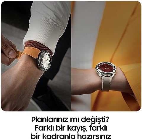 Samsung Galaxy Watch 6 Classic 43mm, Siyah (Samsung Türkiye Garantili) - Görsel 7