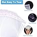 400 Pcs 2'' x 3'' Clear Resealable Cellophane Cello Bags Resealable Adhesive on Flap Self Sealing OPP Poly Bag Tiny Clear Self Seal Plastic Poly Bags for Jewelry Candies Cookies Decorative