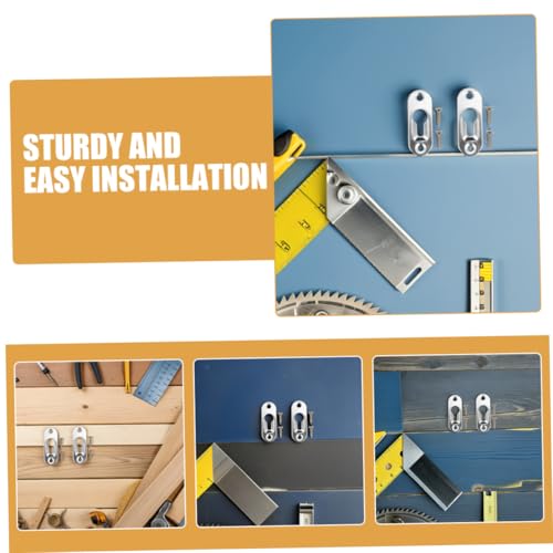 Image of Tofficu Heavy Duty Metal Back Panel Hangers for Frame Mounting Picture Hanging Hooks Mounting Hardware Sturdy and Easy to Install