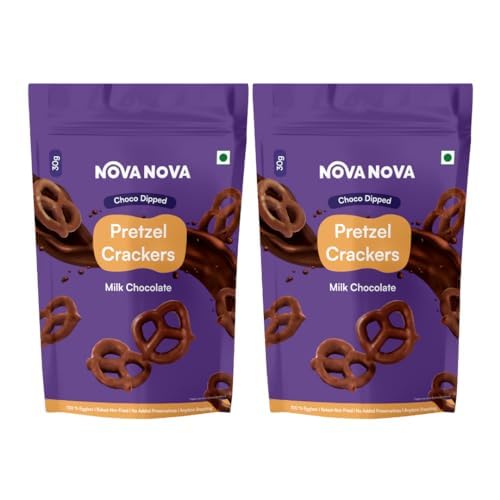 Nova Nova Classic Choco Dipped Pretzel Crackers 100% Eggless (60 g) (B0CW3TT7QJ) Amazon Price History, Amazon Price Tracker