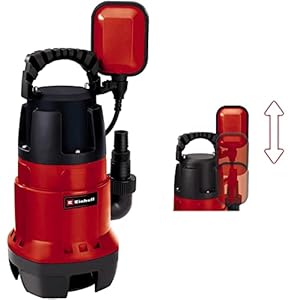 Einhell GC-DP 7835 Clean / Dirty Water Pump | 780W Submersible Pump, 15,700 L/H, Float Switch, 10M Cord | 2-In-1…