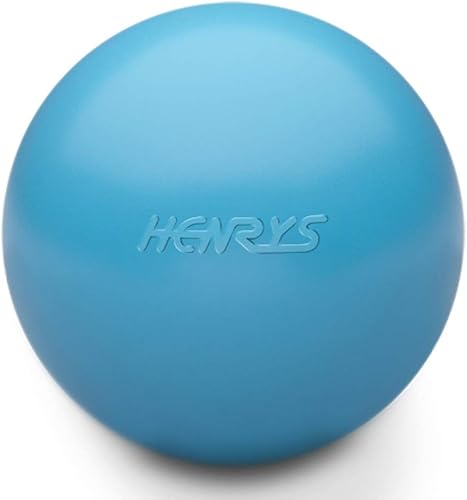 Miniatura 2 de Henrys HiX - Pelota de malabarismo, 2.44 pulgadas, hecha de plástico TPU, sin PVC, bola individual (azul)