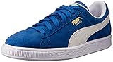 Verschlussart: Schnuersenkel PUMA Unisex-Erwachsene Suede-Classic+ Niedrige Hausschuhe, Blau (Olympian Blue/White), 43 EU