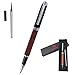 Ballpoint Pen Rosewood Rollerball Pen Set in Gift Box, Natural Handcrafted with 1 Extra German Imported 0.7mm Black Ink Cartridge Luxury Gift for Signature Calligraphy Executive Business by 2cl direct
