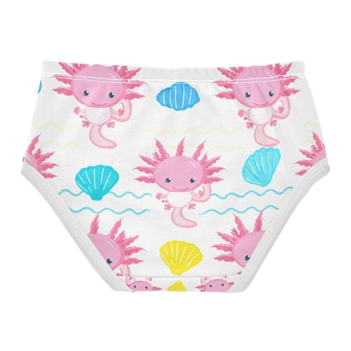 Cute Pink Axolotls Toddler Girls's Underwear 2T 202c12962