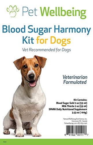 Pet Wellbeing - Blood Sugar Harmony Kit - Vet Recommended Blood Sugar Support for Canines