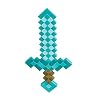 Disguise DISKX65684 Minecraft kunststof replica diamantzwaard accessoires, sword, eenheidsmaat