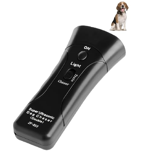VeehLyfe Ultrasonic Dog Bark Deterrent Devices,Anti Barking Device for Dogs,Portable Barks No More Dog Training Barking Control Tool Up to 33 FT