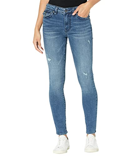 Jean moulant Halle True Religion femme denim stretch taille mi-haute