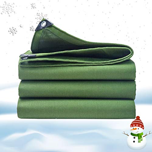 Preisvergleich Produktbild HLEF Abdeckplanen Mit Ösen Wasserdicht, Chutzplane Gartenmöbel Plane Wasserdicht Sgewebeplane Bootsplane Mit Ösen Winter Wetterfest Abdeckplane Fürs Garten Auto Motorrad Holz,5X5m / 16x16ft