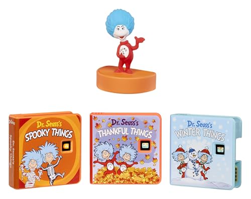 Image of Little Tikes Story Dream Machine Dr. Seuss Thing 1 Collection, Storytime, Books, Audio Play Character, Gift and Toy for Toddlers and Kids Girls Boys Ages 3+ Years