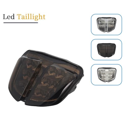 Luz trasera de motocicleta para GSX-R600 y 750 2006-2007 con piloto de freno integrado 2