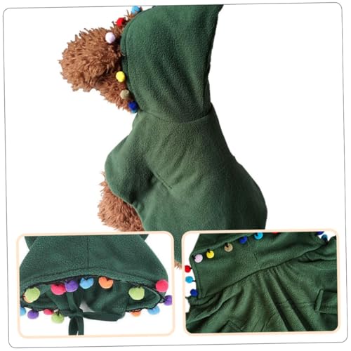 Disfraz de Árbol de Navidad para Perro Talla M miniatura 3