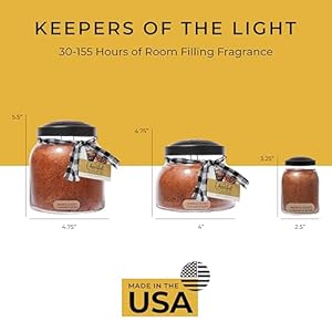 A Cheerful Giver - Warm & Gooey Cinnamon Buns Papa Scented Glass Jar Candle (34oz) with Lid & True to Life Fragrance Made in USA A Cheerful Giver Warm Gooey Cinnamon Buns Papa Scented Glass Jar Candle 34oz with Lid True to Life Fragrance Made in USA