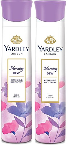 Yardley London Morning Dew Deodorant Spray Combo For Women(Pack Of 2)