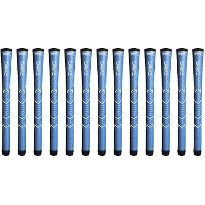 Winn Dri-Tac Junior Blue Golf Grips, 13 Piece Bundle