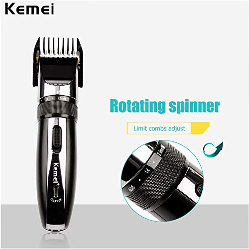 Kemei 2171 Men's Electric Rechargeable Hair Clipper Cordless Hair Removal Razor Portable Precision Shaving Razors Adjustable Low Noise Hair Trimmers Professional Hair Cutting Kit #TOP3