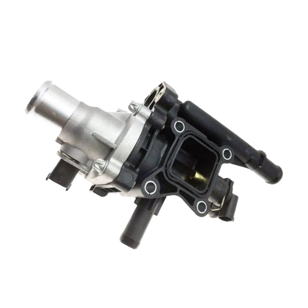 Engine Coolant Thermostat Assembly Compatible With Sonic Aveo 25192228 25199824 96817255 55564890 55577284 96984104 96984103