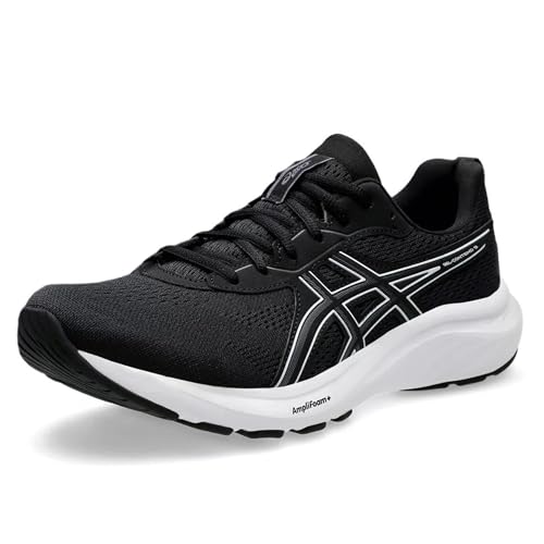 Asics Gel-Contend 9, Sneaker Uomo, Nero E Bianco, 44.5 Eu