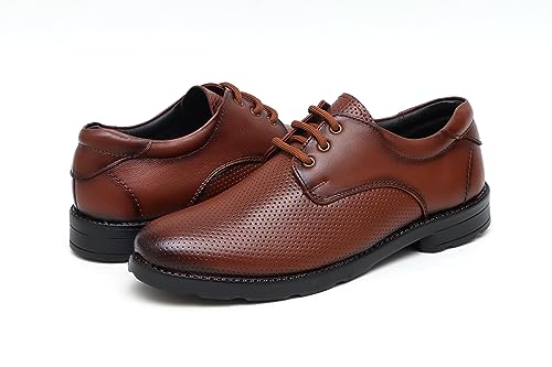 Image of ARAMISH Genuine Leather Oxford Light Weight Formal Shoes for Men (NCF-9036-DY)