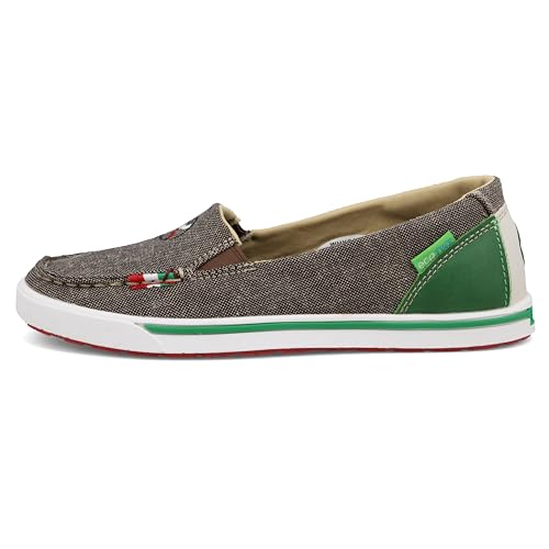 Image of Twisted X Women's Hooey Slip-On Loper Low Top Loafers