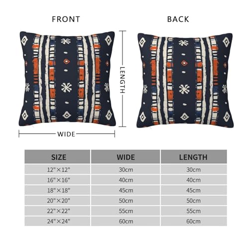 Housses de coussin extérieur imperméable 2 pièces canapé terrasse 40x40