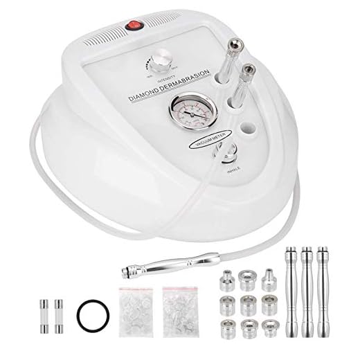 Diamond Microdermabrasion Machine, 65-68cmhg Suction Power Professional Dermabrasion for Skin Peeling Rejuvenation Lifting Tightening Beauty Device
