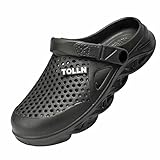 TOLLN Men Women Comfortable Walking Garden Shoes Slippers Quick Drying Sandals 7790-Women 7/Men...