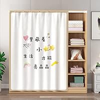 可愛いガラス窓♦️収納棚♦️ヴィンテージ♦️カーテン目隠し付♦️補償付　送料込 可愛いガラス窓♦️収納棚♦️ヴィンテージ♦️カーテン目隠し付