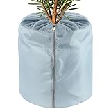 Fundas de protección contra el gel genéricas para – fundas de protección contra las heladas, bolsa de embalaje exterior en tiempo frío, cortavientos con cordón para invernadero de jardín, Li