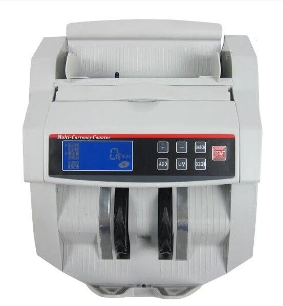 Conta Banconote Denaro Contatore Con Display LED Contabanconote Professionale Con Rivelatore di Banconote False UV/MG 1000 Banconote al Minuto