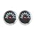 2-Pack Grill Thermometer Temperature Gauge Replacement for Masterbuilt MB20070210/20070210 mes 35b Analog Electric Smoker Grill