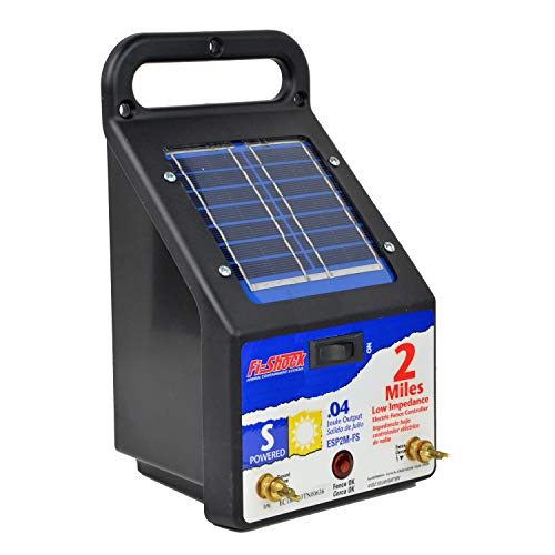 Fi-Shock ESP2M-FS 2-Mile Solar-Powered Electric Fence Charger
