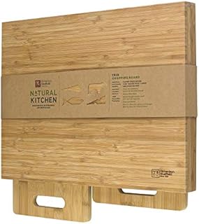 Richardson Sheffield Trio Bamboo Chopping Board, Beige