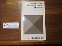 Unruhiger Schlaf: Gedichte (Sonderreihe dtv) 342305462X Book Cover