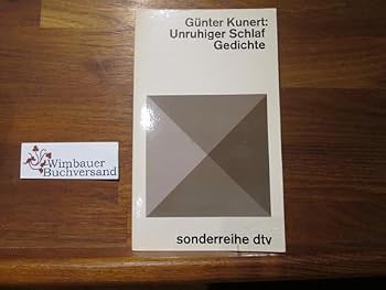 Paperback Unruhiger Schlaf: Gedichte (Sonderreihe dtv) (German Edition) [German] Book