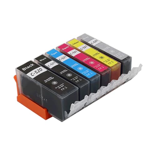 Cartouche PGI-520 CLI-521 pour Canon IP3600 MP540 MP550 MP560 MX860