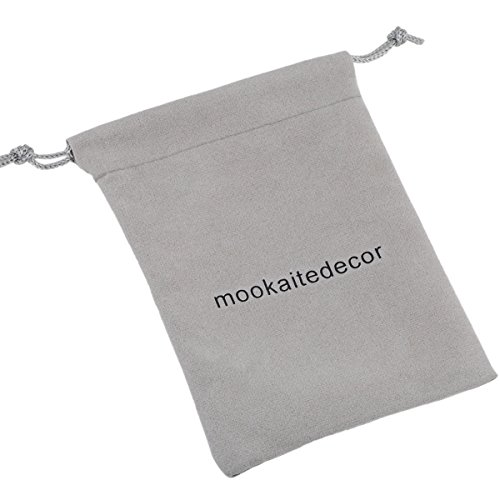 Mookaitedecor Tiger's Eye Happy Buddha Crystal Figurine Carved Statue Pocket Stone Home Decoration 1.5 Inch #TOP2