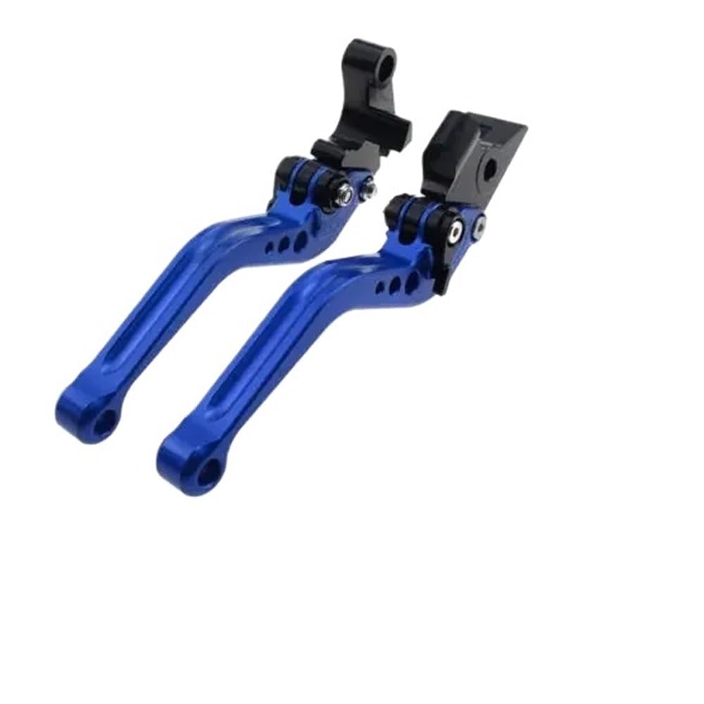 XGDsetSRG for Ka&wasaki Vulcan/S 650CC 2015-2022 CNC Adjustable Folding Brake Clutch Levers Motorcycle Accessories(Short Blue)