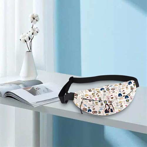 MEIKIUP TV Show Inspired Crossbody Bag Dragonfly Inn Shoulder Bag Lorelei Rory Fans Messenger Bag for Daughter2