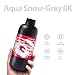 phrozen Aqua Snow-Gray 8K 3D Printing Resin, Designed to Showcase Highly Detailed 3D Models & Works Best with 8K 3D LCD Printers (1KG)